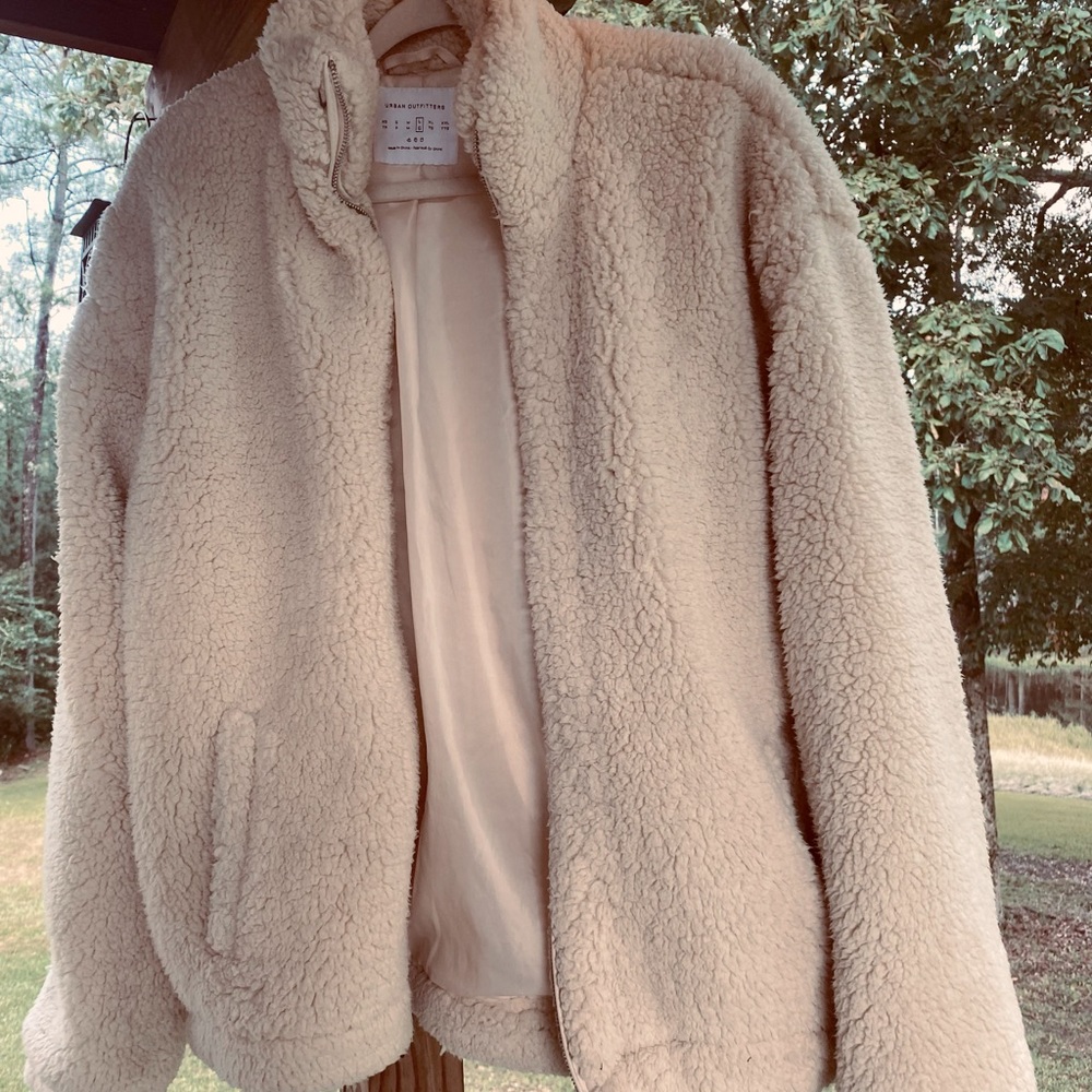 NWOT Urban Outfitters Teddy jacket